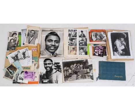 LITTLE RICHARD - An amazing collection of mostly original photographs during the high times of Little Richards Career. This h