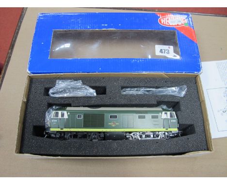 Heljan 'OO' Scale No 3506 - Class 35 Hymek Locomotive, finished in BR green, boxed.