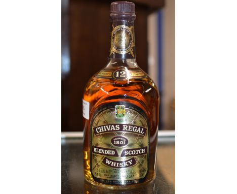 CHIVAS REGAL 12 YEARS OLD BLENDED SCOTCH WHISKY - 75CL, 43% VOL     