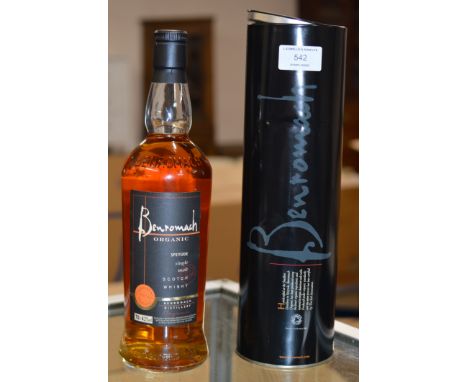 BENROMACH SPEYSIDE SINGLE MALT SCOTCH WHISKY, WITH PRESENTATION TUBE - 70CL, 43% VOL     