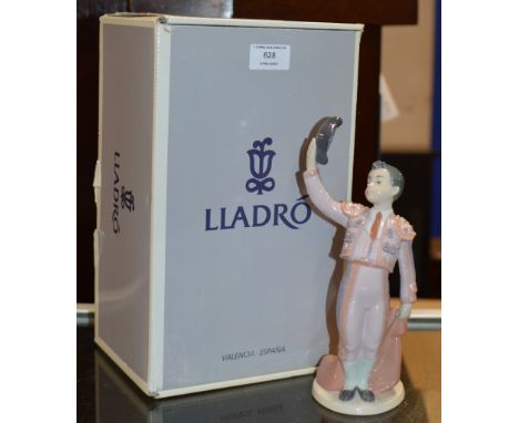 LLADRO PORCELAIN FIGURINE ORNAMENT "LITTLE MATADOR", REG 06178, WITH ORIGINAL BOX     