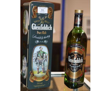 GLENFIDDICH SPECIAL OLD RESERVE SINGLE MALT SCOTCH WHISKY WITH PRESENTATION TIN - 75CL, 40% VOL     