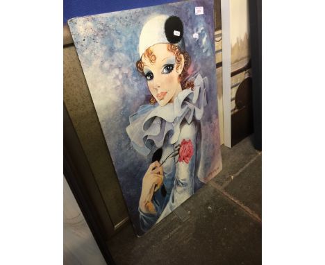 A RETRO PRINT AFTER KATHY CARSON AND ANOTHER