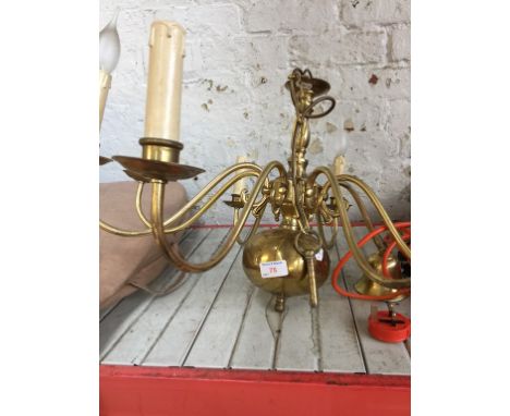 BRASS CEILING LIGHT FITTING