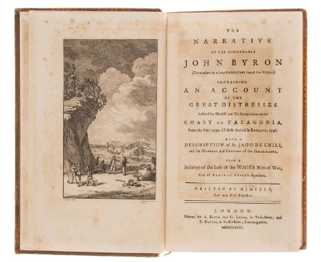 Voyages.- Byron (John) The Narrative of the Honourable John Byron (Commodore in a Late Expedition Round the World) Containing