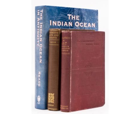 World.- Art &amp; Antiquities.- Haddon (Alfred C.) Evolution in Art: as Illustrated by the Life-Histories of Designs, first e