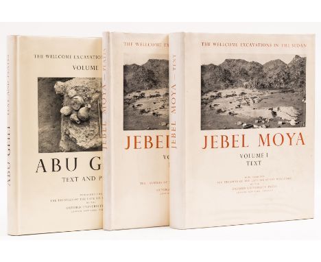 NO RESERVE Africa.- Sudan.- Addison (Frank) & O. G. S. Crawford. The Wellcome Excavations in the Sudan, 3 vol., first edition