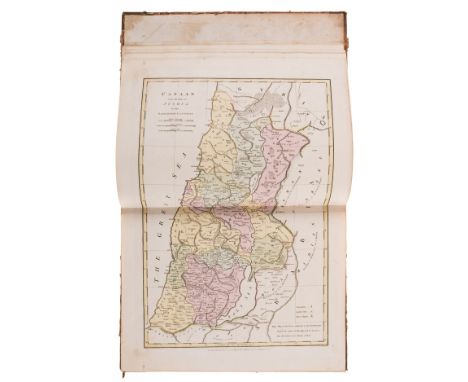 Holy Land.- Wilkinson (Robert) Wilkinson's Atlas Classica, engraved vignette title, index, 46 engraved maps and 7 tables, all