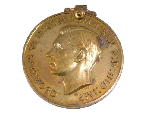 A special constable faithful service medal, awarded to a William Trafford.