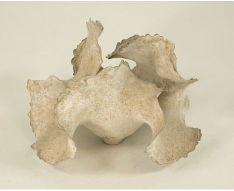 URSULA MORLEY PRICE A naturalistic form ceramic. Minor edge chips. Seal mark. Width 14cm.