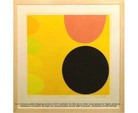 SIR TERRY FROST*. 'Lizard Black'. Screen print, signed, titled &amp; dated 65/75. 79 x 82cm.