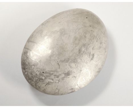 STRANDED WHALE.An unfinished Stranded Whale (or Zennor Boulder), fully stamped with Jennie Hancox hallmarks. 8 x 10.5cm. Appr