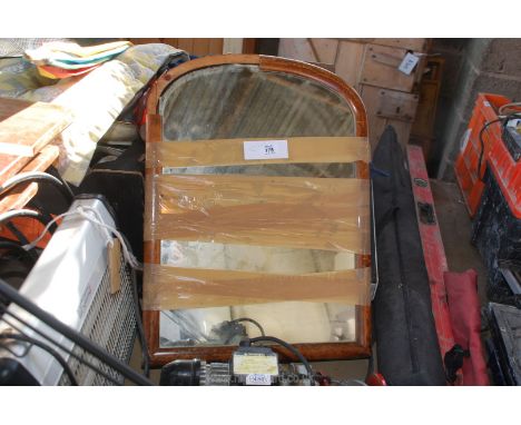A swing mirror for re-assembly.