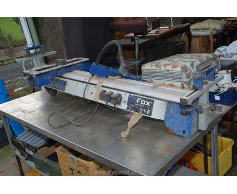 A Fox universal workstation  for Mitre saw, model no: F50-177.