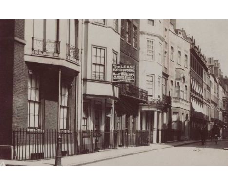 WESTMINSTER. An album containing approximately 180 postcards of Mayfair, Oxford Street and Oxford Circus, London, including p