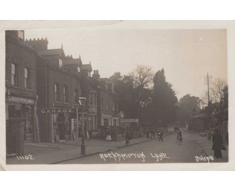 ROEHAMPTON. An album containing approximately 143 postcards of Roehampton, London, including photographic postcards titled ‘T