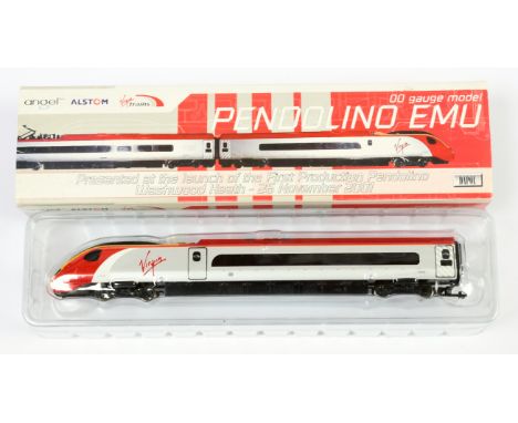 Dapol OO Virgin Trains Pendolino EMU Non Power Car. Presented at the launch of the First Production Pendolino at Washwood Hea