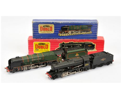 Hornby Dublo OO EDL12 Duchess Of Montrose &amp; 2224 BR Loco's. Comprising 2-rail&nbsp; EDL12 4-6-2 BR Green 46232 "Duchess O