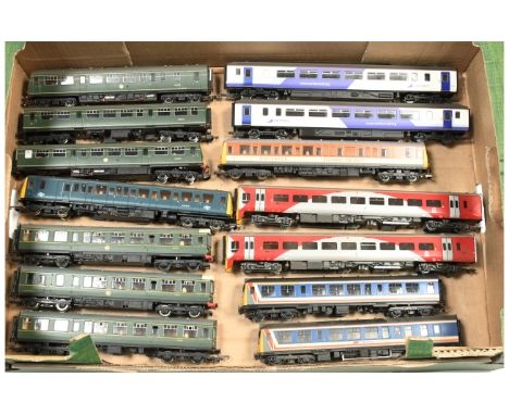 Hornby, Lima &amp; Bachmann unboxed Commuter Trains. To include Hornby China BR Green Class110 3-Car DMU; Lima BR Blue Class 