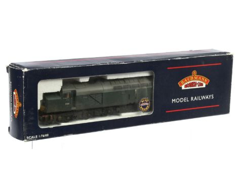 Bachmann OO 32-475 BR Green D368 Class 40, weathered finish. Conditions: Near Mint to Mint in Good box.
