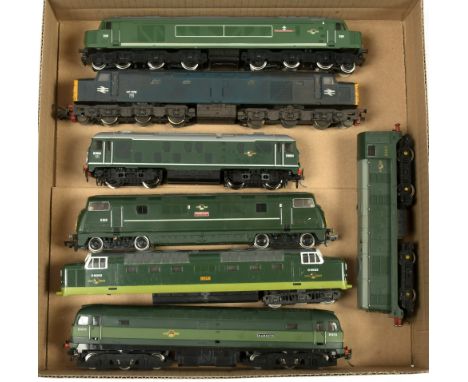 Hornby, Lima, Mainline &amp; Bachmann unboxed Diesel Loco's. To include Hornby Dublo BR Green D8017 (fitted with DCC chip); L