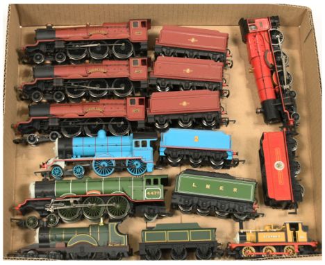 Hornby &amp; Bachmann unboxed Harry Potter &amp; Thomas The Tank Locos. To Include Hornby Harry Potter 4-6-0 Maroon 5972 "Hog