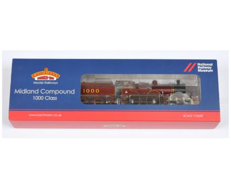 Bachmann OO 31-930 NRM 4-4-0 Loco and Tender Midland Maroon "Compound" No.1000 produced exclusively for the National Railway 