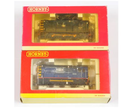 Hornby China OO Pair of boxed Diesel Shunters. Comprising R 2591 0-6-0 BR Blue 08419 Class 08 weathered finish; R2801 0-6-0 M