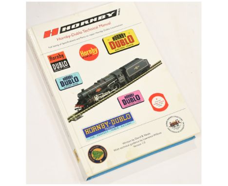 Hornby Dublo Technical Manual Hardback Book. has been affected due to poor storage, marks to cover &amp; page outer edges. Co