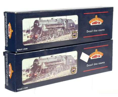 Bachmann OO Pair of BR Steam Locos. Comprising 32-500 4-6-0 BR Green 73068 Standard Class 5MT & 32-501 4-6-0 BR Black 73158 S