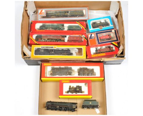 Hornby, Lima, Airfix &amp; Bachmann group of boxed Steam Loco's. To include Hornby R066 4-6-2 LMS Maroon 6233 Duchess Of Suth