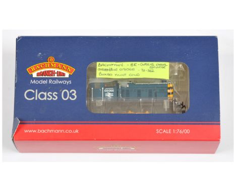 Bachmann OO 31-362 0-6-0 BR Blue 03066 Class 03 Diesel Shunter. Conditions: Near Mint to Mint in Good to Excellent box.