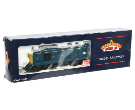 Bachmann 00 Gauge Diesel Locomotive 32-035DS Class 20 No.20034 in blue DCC with sound. Excellent in Excellent box