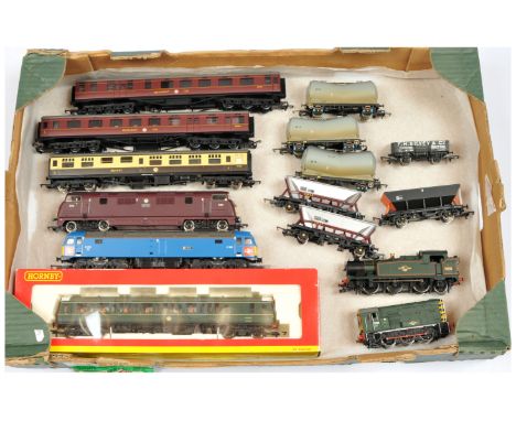 Hornby, Bachmann &amp; Mainline Loco's &amp; Rolling Stock. To include Hornby R2509 BR Green Class 121 W55027; Unboxed Hornby