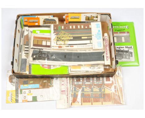 SuperQuick, Metcalfe &amp; others, card kit buildings. To include SuperQuick Series B 26 "Greystones" Farm Hay Loft; Series A