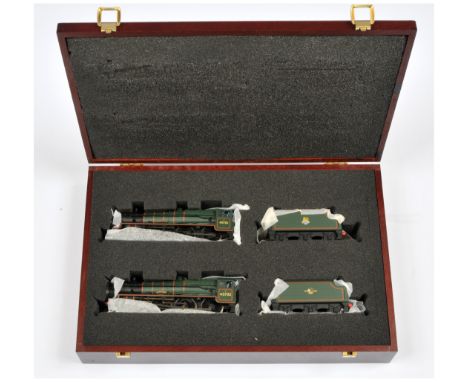 Bachmann Ref 31-150Z Ltd Edition "Rainhill Trials" presentation set. Consisting of 2 x BR green Jubilee Class Locomotives "Sa