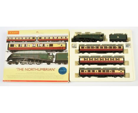 Hornby (China) R2435 (limited edition) "The Northumbrian" Train pack containing 4-6-2 BR green A4 Class Loco No.60003 "Andrew