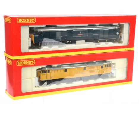 Hornby (China) pair of Diesel Locomotives consisting of R3044 class 31 A1A-A1A Network Rail Yellow No.31233 and R3034 class 5