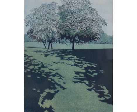 Phil Greenwood (b 1943), Limited edition print, Downshade, Signed, titled and numbered 35/150, 47cm x 37cm, with two Christop
