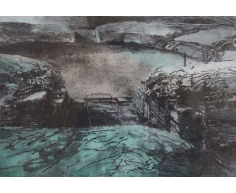 Keith Andrew, Limited edition print, Evening Priory, Signed, titled and numbered 23/150, 49.5cm x 62.5cm, Framed and glazed, 