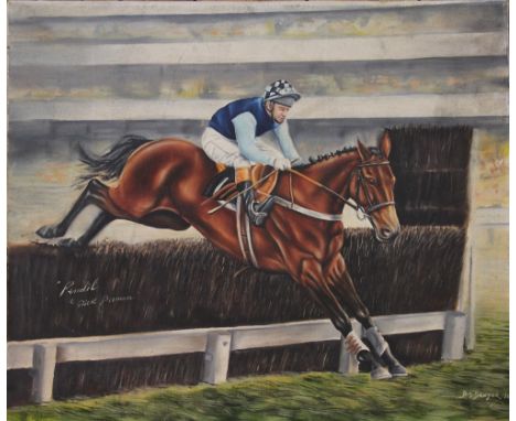 D A Denyer (20th century), Oil on canvas, Pendil & Dick Pitman, Signed and dated '74' lower right, 50cm x 60.5cm PLEASE NOTE 