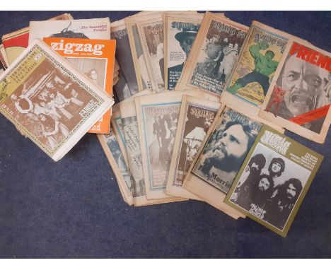 A quantity of 1970's Rolling Stones related magazines/newspapers. Location:If there is no condition report, please request.