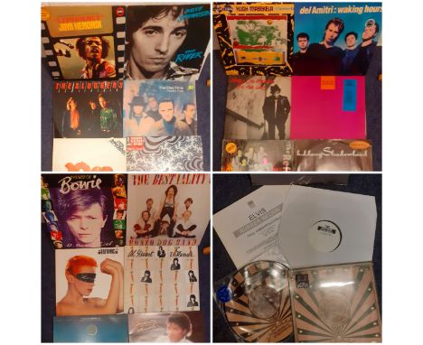 A quantity of 1970's-90's LPs and other records, approx 140, to include a 1971 Jimi Hendrix 'Experience' on Ember label (matr