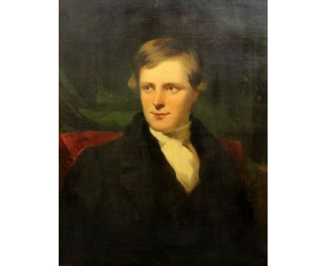 Early 19th Century English Schooloil on canvasPortrait of a gentleman30 x 25in.