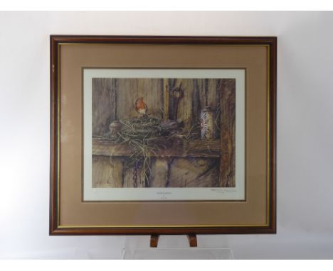 Limited Edition Print Bryan Hanlon, entitled 'Spring Cleaning' nr 201/850, approx 45 x 36 cms, framed and glazed, publishers 