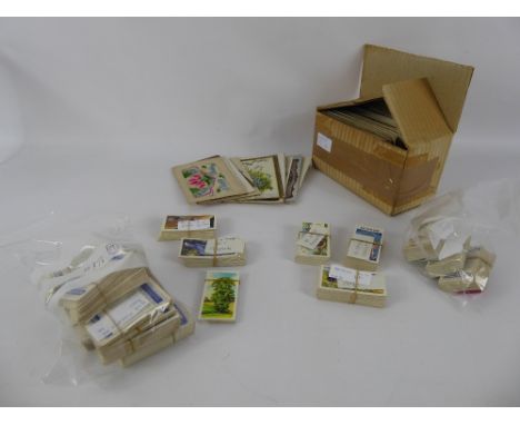 A Quantity of Sets of Tea Cards, including Wildlife, Butterflies, 'Out of Space', 'Fresh Water Fish', 'African Wildlife' and 
