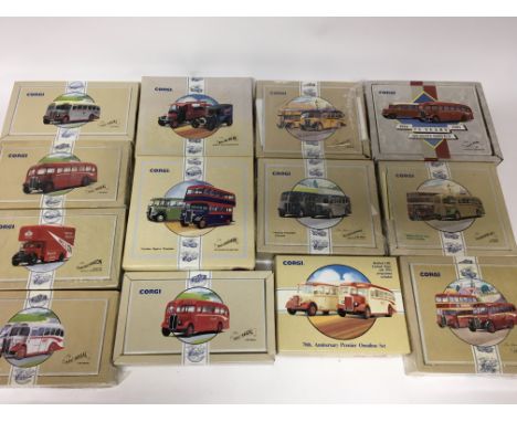 Corgi toys boxed die cast including Buses, Coaches etc