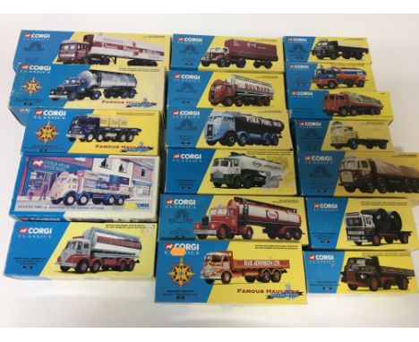 Corgi classics, boxed die cast vehicles including Lorry’s and Tankers
