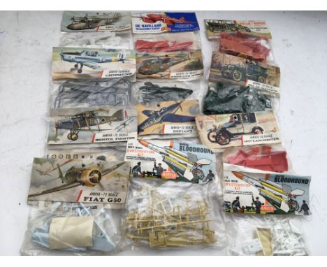 Airfix,1:32/ 1:72 scale, bagged models, including Cars and Aircraft