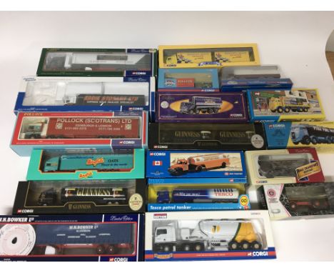 Corgi classics, boxed die cast vehicles including Lorry’s and Tankers
